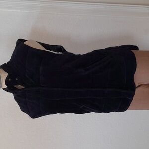 Vtg. Jones New York Sport, Cotton, Quilted Velet Vest